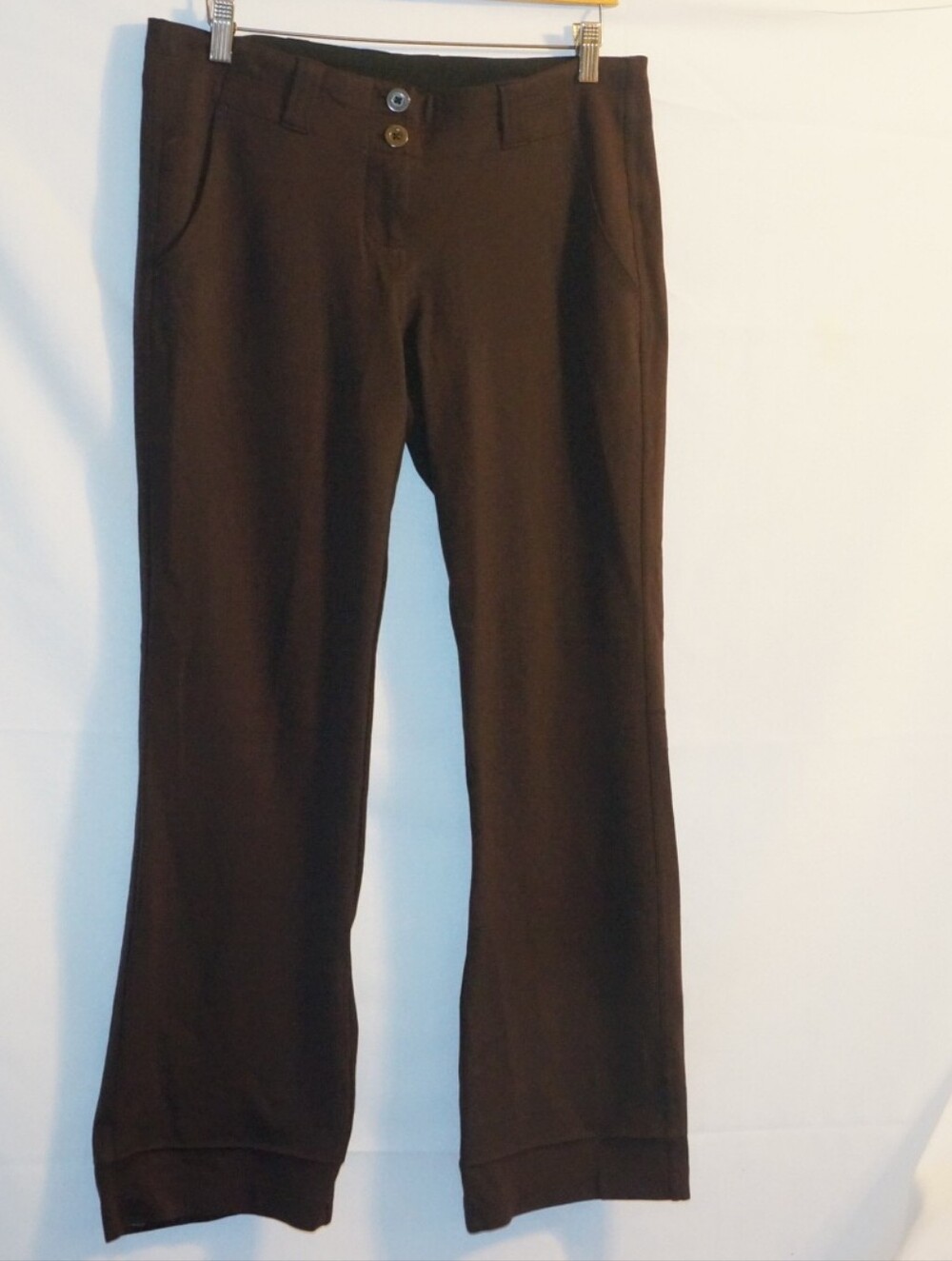 Title Nine style TN-220975 is an outdoor-focused women's stretch Pant Brown Sz 8 - Picture 4 of 12
